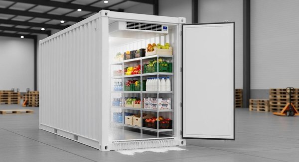 Location de container frigorifique : la solution idéale pour vos produits frais